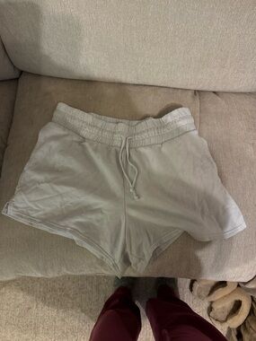 Target White Athletic Drawstring Shorts